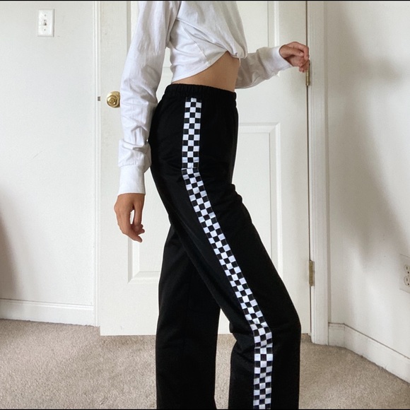 Pants - Checkered Sweats